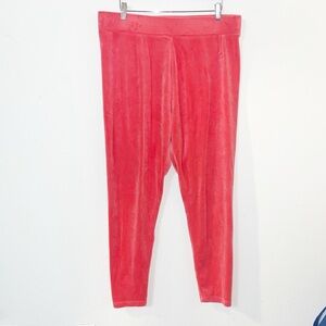 Juicy Couture women’s plus size bombshell pink track pants